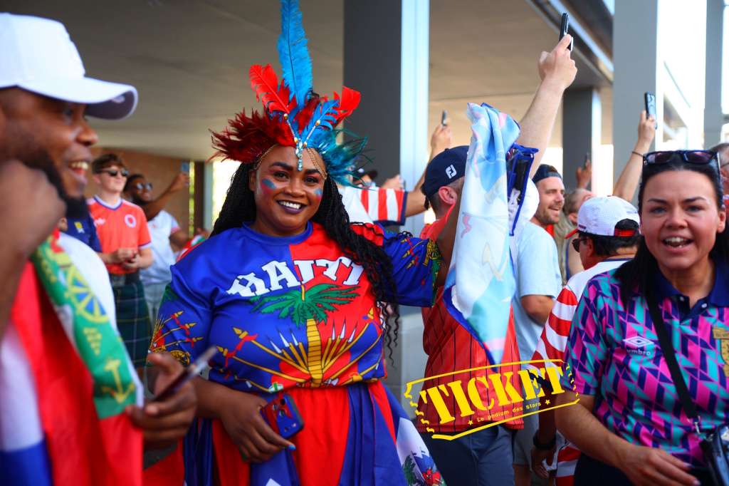Haïtiens et Écossais enflamment les abords du stade
